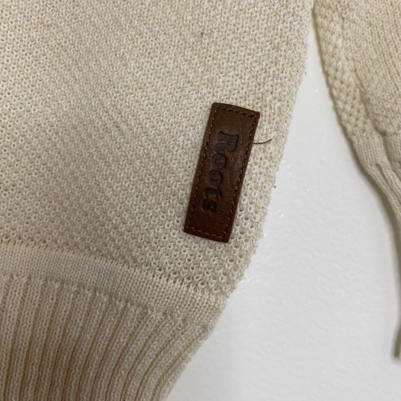 Roots waffle knit v-neck cardigan - Picture 2 of 4